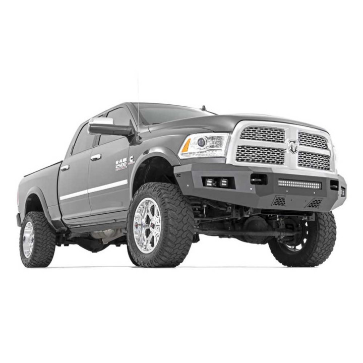 Bullbar Off-Road, Rough Country cu Lumini LED, Dodge RAM 2500 / RAM 3500 2010 - 2018 - EDK.ro