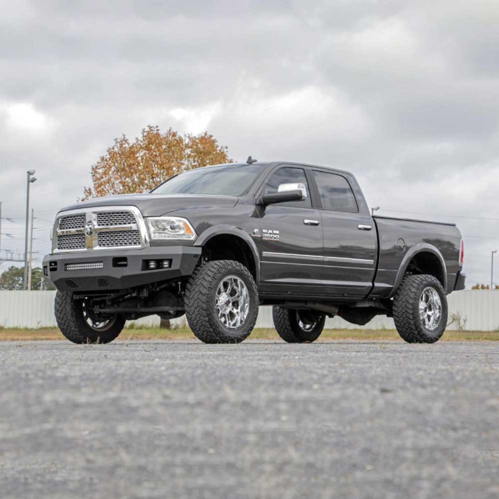 Bullbar Off-Road, Rough Country cu Lumini LED, Dodge RAM 2500 / RAM 3500 2010 - 2018 - EDK.ro