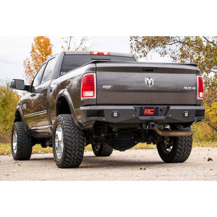 Rear Protection Bar, Rough Country with LED Lights, Dodge RAM 2500 / 3500 2010 - 2018 - EDK.ro