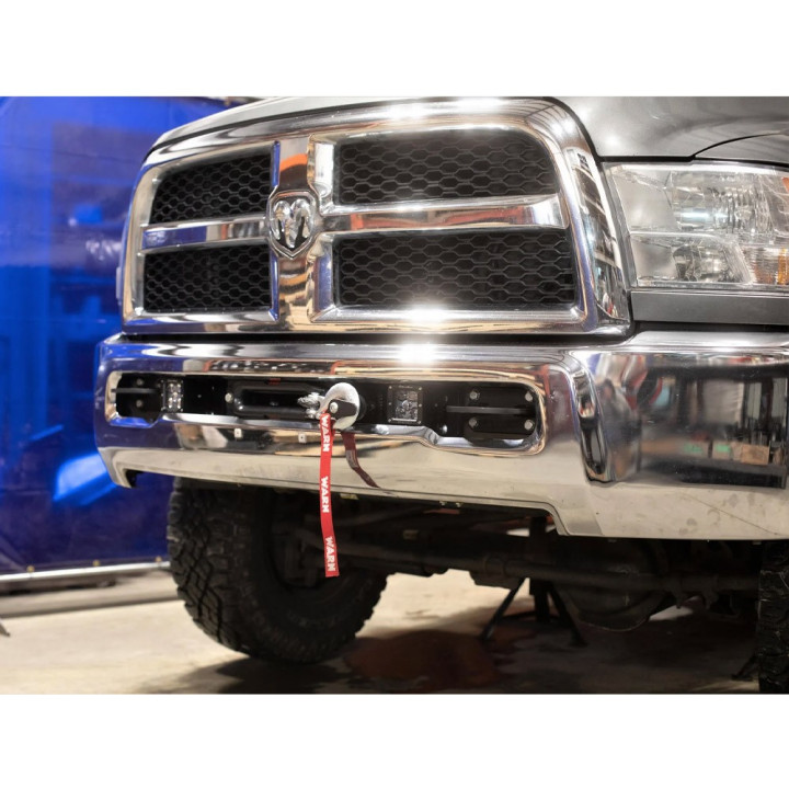 Hidden Winch Mount, Vice Design, Dodge RAM 2500 / 3500 2010 - 2018 - EDK.ro