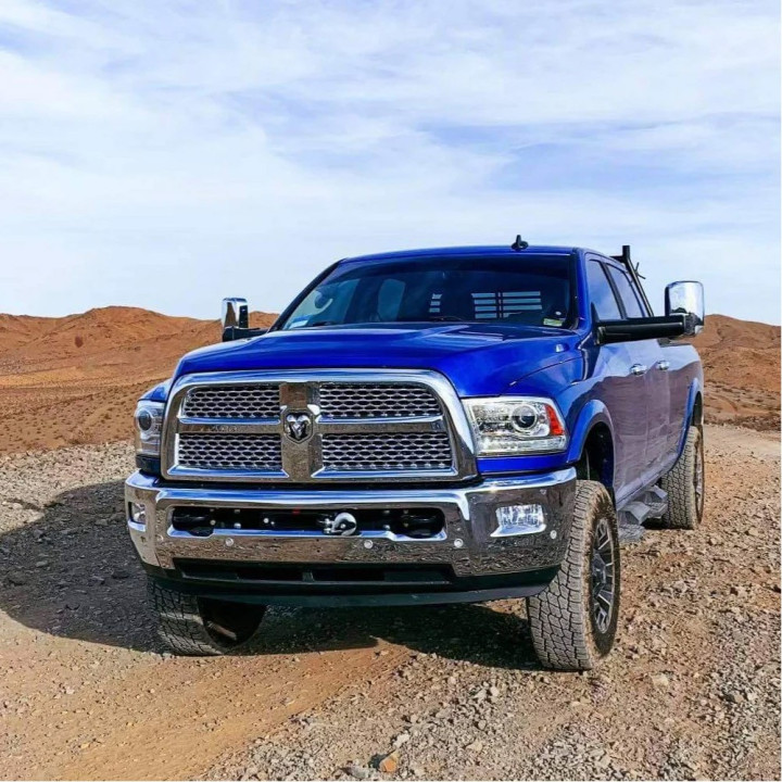 Hidden Winch Mount, Vice Design, Dodge RAM 2500 / 3500 2010 - 2018 - EDK.ro