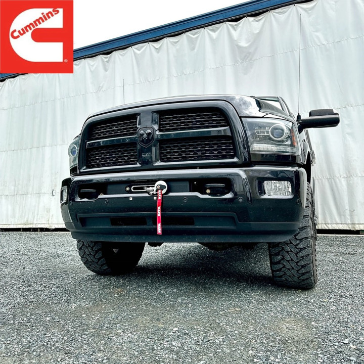 Suport Ascuns pentru Troliu, Vice Design 6.7L Cummins, Dodge RAM 2500 / 3500 2010 - 2018 - EDK.ro