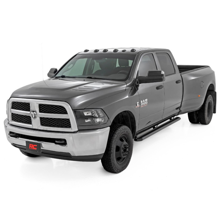 Side Steps, Rough Country Multi-Color LED, Dodge RAM 2500 / RAM 3500 2010 - Present - EDK.ro