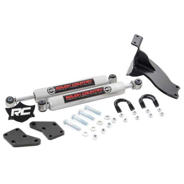 Stabilizator de Direcție Dublu, Rough Country N3 Premium Lift 2.5-6 Inch, Dodge RAM 2500 / 3500 2010 - Prezent - EDK.ro