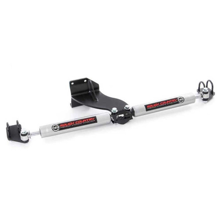 Dual Steering Stabilizer, Rough Country N3 Premium Lift 2.5-6 Inch, Dodge RAM 2500 / 3500 2010 - Present - EDK.ro