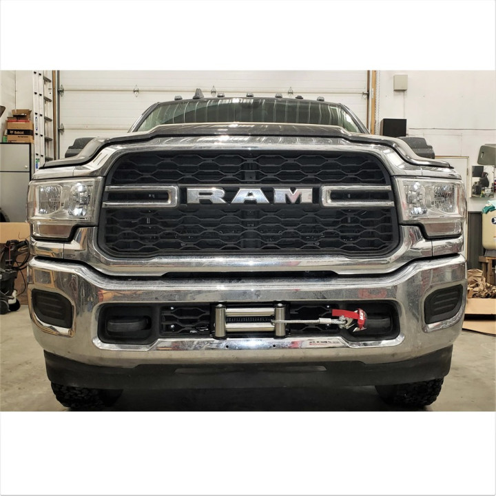 Suport Ascuns pentru Troliu, Vice Design 6.4L Hemi, Dodge RAM 2500 / 3500 2019 - Prezent - EDK.ro