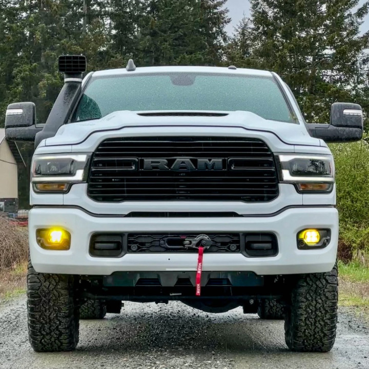 Hidden Winch Mount, Vice Design 6.7L Cummins, Dodge RAM 2500 / 3500 2019 - Present - EDK.ro