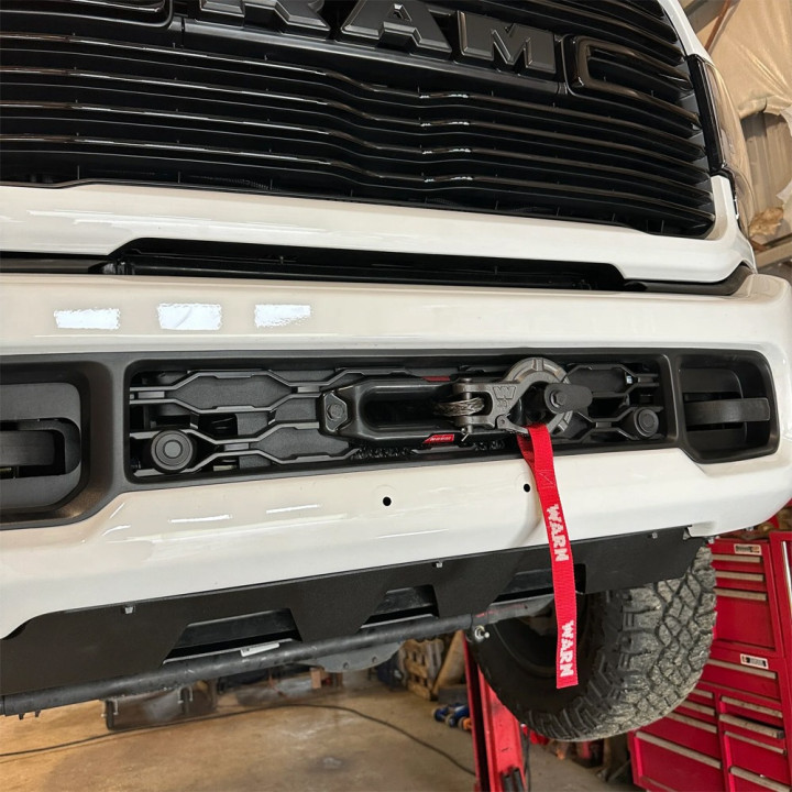Hidden Winch Mount, Vice Design 6.7L Cummins, Dodge RAM 2500 / 3500 2019 - Present - EDK.ro