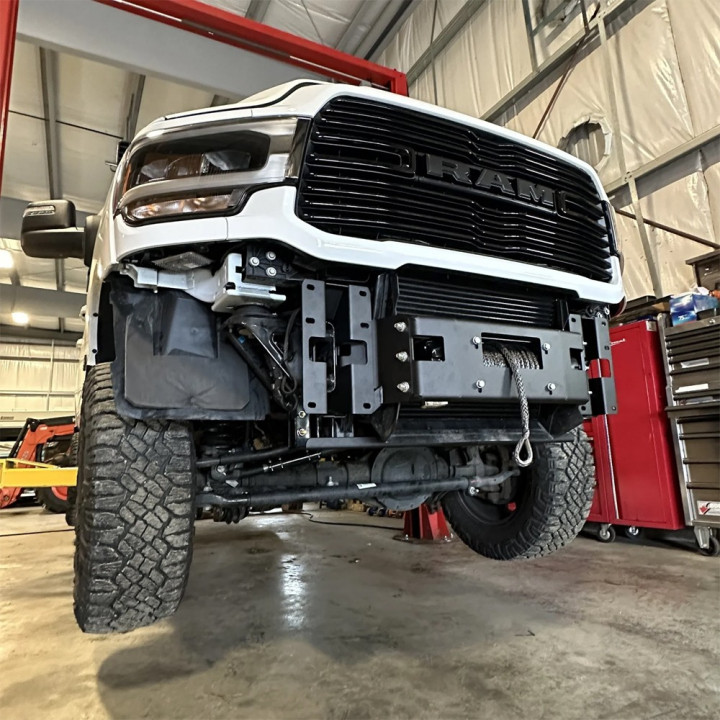 Suport Ascuns pentru Troliu, Vice Design 6.7L Cummins, Dodge RAM 2500 / 3500 2019 - Prezent - EDK.ro