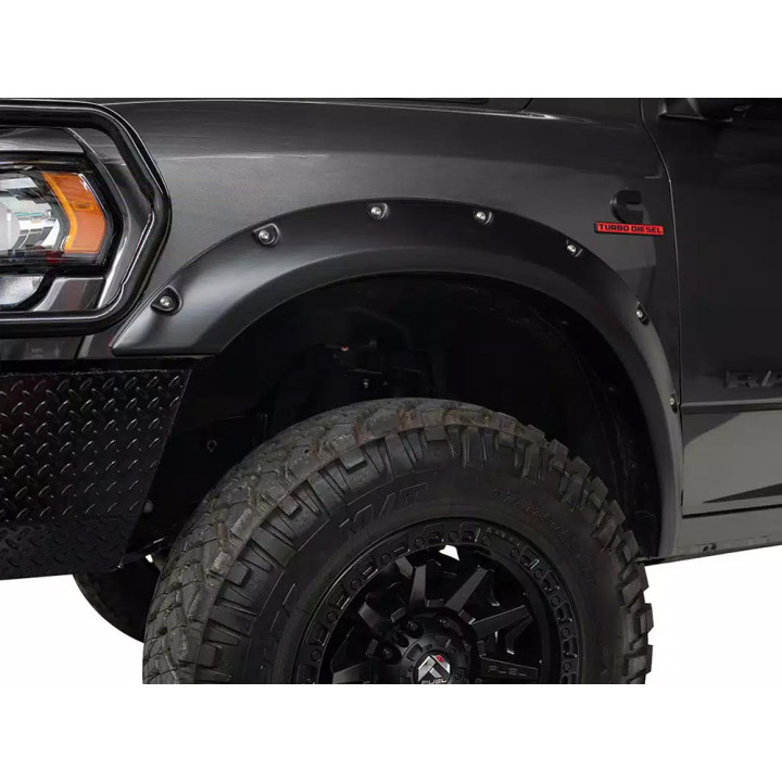 Front and Rear Fender Flares, Husky Liners Pocket Style, Dodge RAM 2500 / 3500 2019 - Present - EDK.ro