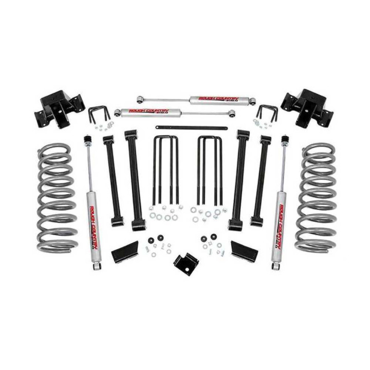 Suspension Lift Kit, Rough Country Lift 3 Inch, Dodge RAM 2500 1994 - 2002 - EDK.ro