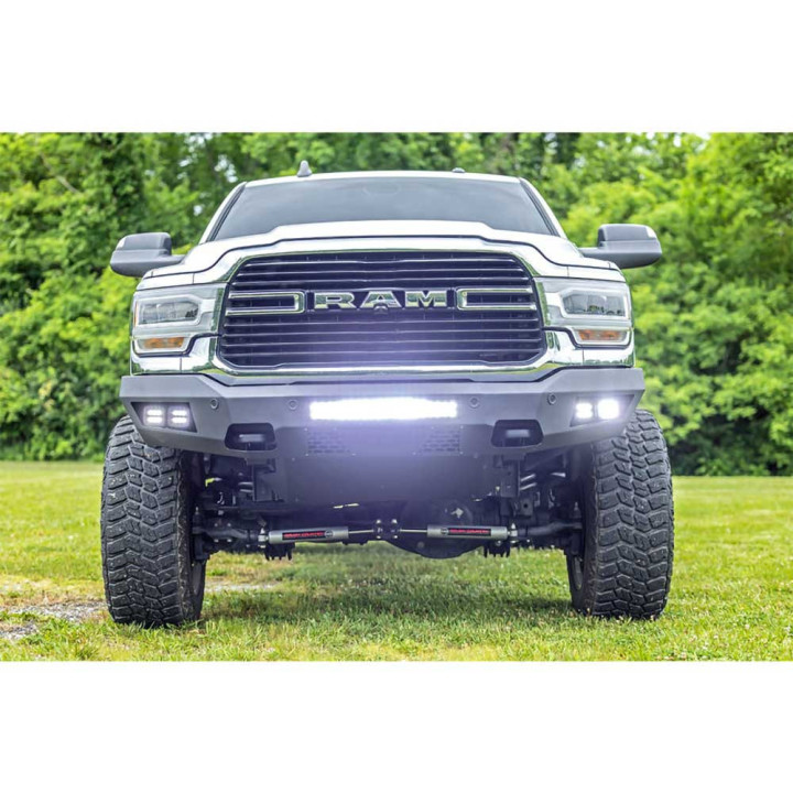 Bullbar Off-Road, Rough Country cu Lumini LED, Dodge RAM 2500 2019 - Prezent - EDK.ro