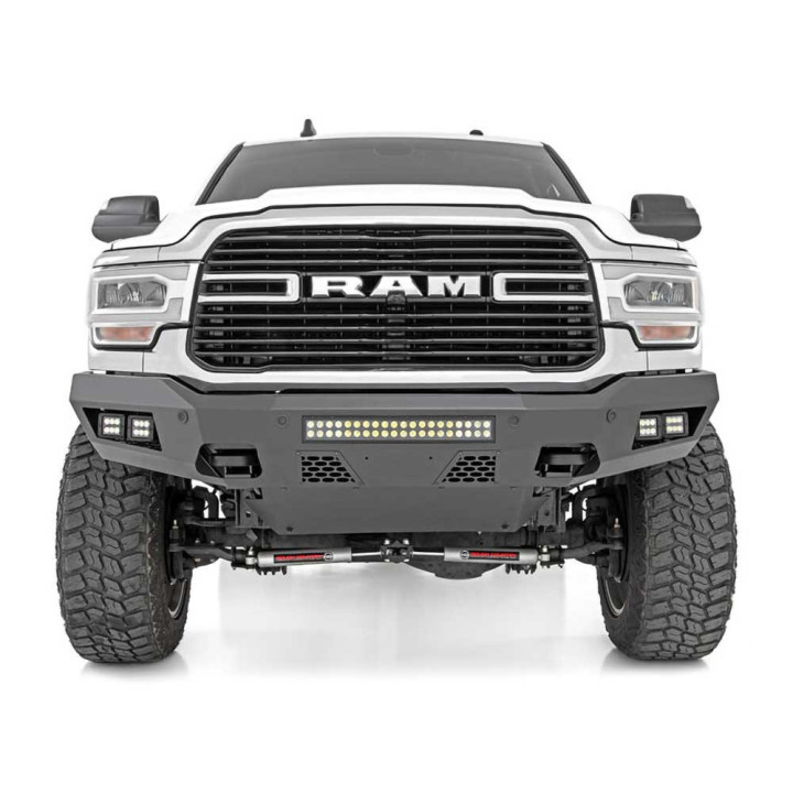 Off-Road Bullbar, Rough Country with LED Lights, Dodge RAM 2500 2019 - Present - EDK.ro