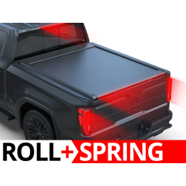 Spring Assisted Roll Top Tonneau Bed Cover, Tessera 4x4 Roll+, GMC Sierra 1500 Bed Length 5.8 Feet 2014 - 2018 - EDK.ro