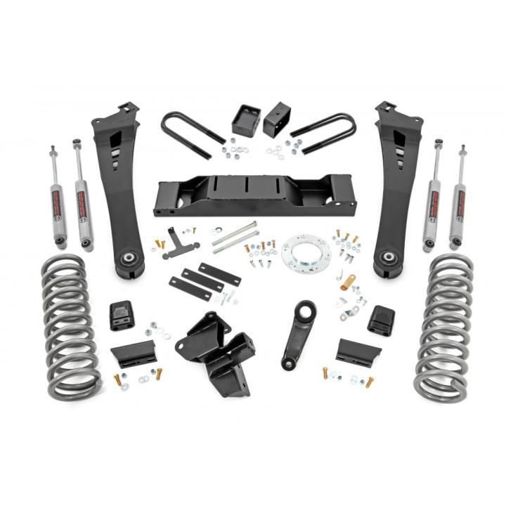 Lift Kit, Rough Country Diesel Lift 5 Inch, Dodge RAM 3500 2019 - 2024 - EDK.ro