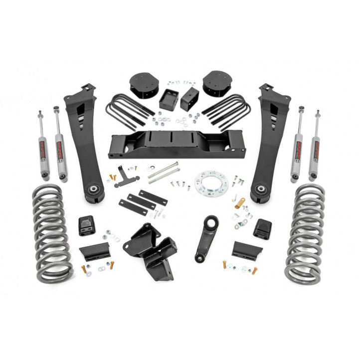 Lift Kit, Rough Country Diesel Lift 5 Inch, Dodge RAM 3500 2019 - 2024 - EDK.ro