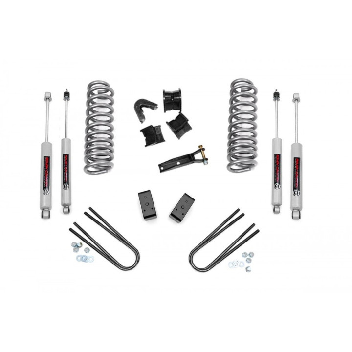 Lift Kit, Rough Country Lift 4 Inch, Ford Bronco 1978 - 1979 - EDK.ro