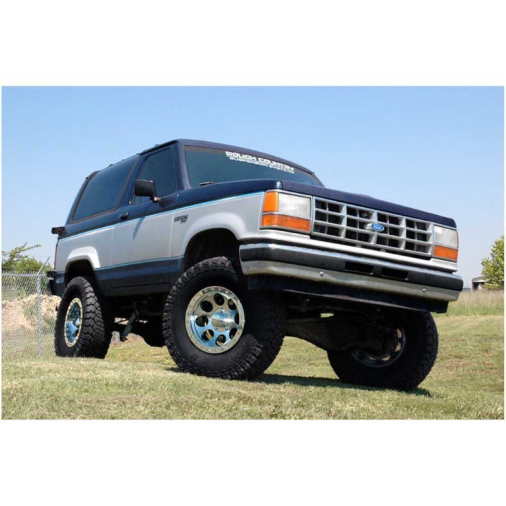 Suspension Lift Kit, Rough Country Lift 4 Inch, Ford Bronco 1980 - 1991 - EDK.ro