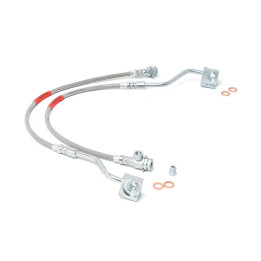 Front Extended Brake Lines, Rough Country Lift 4-6 Inch, Ford Bronco 1980 - 1996 - EDK.ro