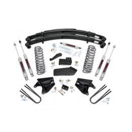 Lift Kit, Rough Country Lift 4 Inch, Ford Bronco 1980 - 1996 - EDK.ro