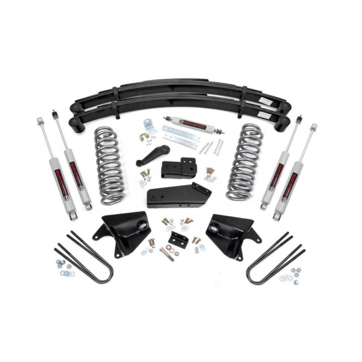 Kit de Ridicare, Rough Country Lift 4 Inch, Ford Bronco 1980 - 1996 - EDK.ro