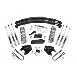 Lift Kit, Rough Country Lift 4 Inch, Ford Bronco 1980 - 1996 - EDK.ro