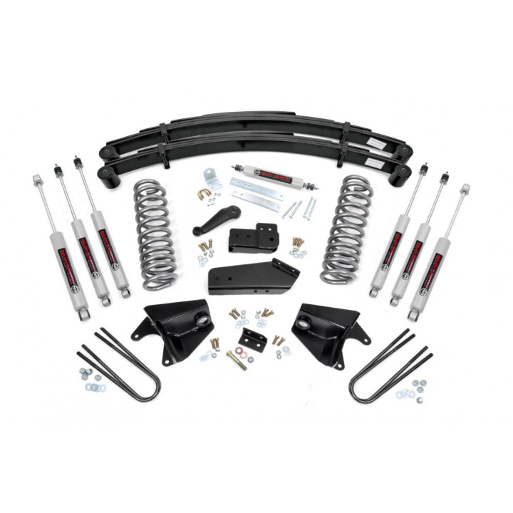 Kit de Ridicare, Rough Country Lift 4 Inch, Ford Bronco 1980 - 1996 - EDK.ro