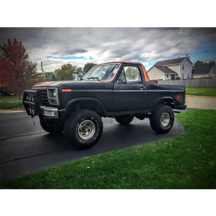 Suspension Lift Kit, Rough Country Lift 4 Inch, Ford Bronco 1980 - 1996 - EDK.ro