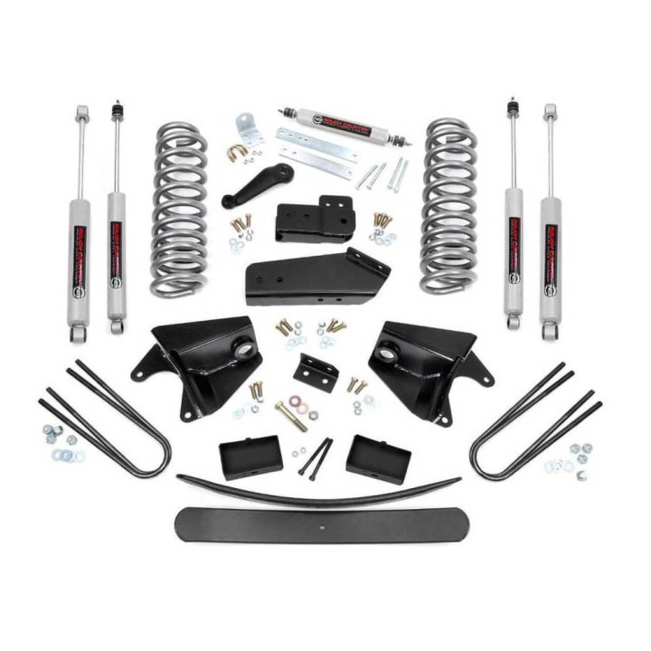 Suspension Lift Kit, Rough Country Lift 6 Inch, Ford Bronco 1980 - 1996 - EDK.ro
