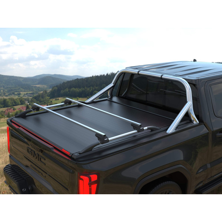 Închidere de Benă Tip Rulou Asistat, Tessera 4x4 Roll+, GMC Sierra 1500 Lungime Benă 5.8 Feet 2019 - Prezent - EDK.ro