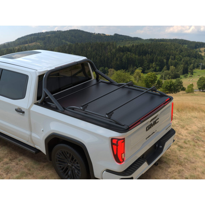 Închidere de Benă Tip Rulou Asistat, Tessera 4x4 Roll+, GMC Sierra 1500 Lungime Benă 5.8 Feet 2019 - Prezent - EDK.ro