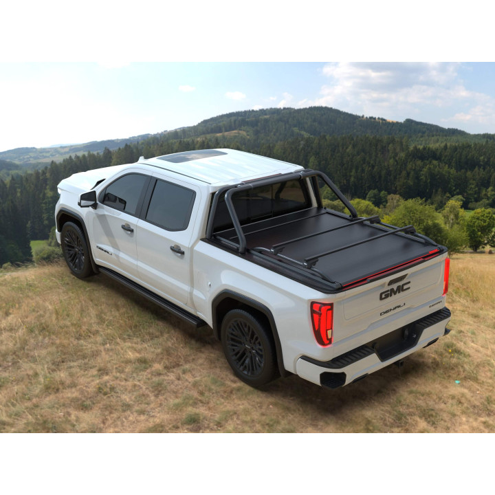 Închidere de Benă Tip Rulou Asistat, Tessera 4x4 Roll+, GMC Sierra 1500 Lungime Benă 5.8 Feet 2019 - Prezent - EDK.ro