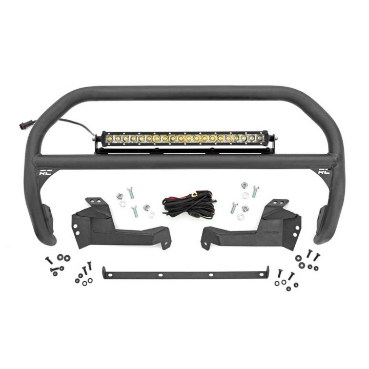 Bullbar Off-Road, Rough Country cu Lumini LED, Ford Bronco 2021 - Prezent - EDK.ro