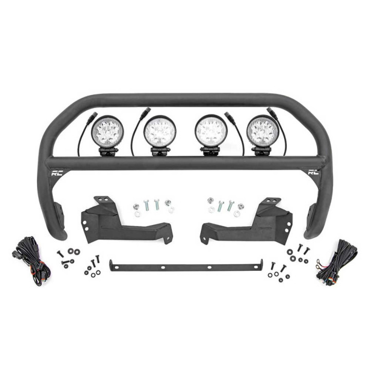 Off-Road Bullbar, Rough Country with LED Lights, Ford Bronco 2021 - Present - EDK.ro