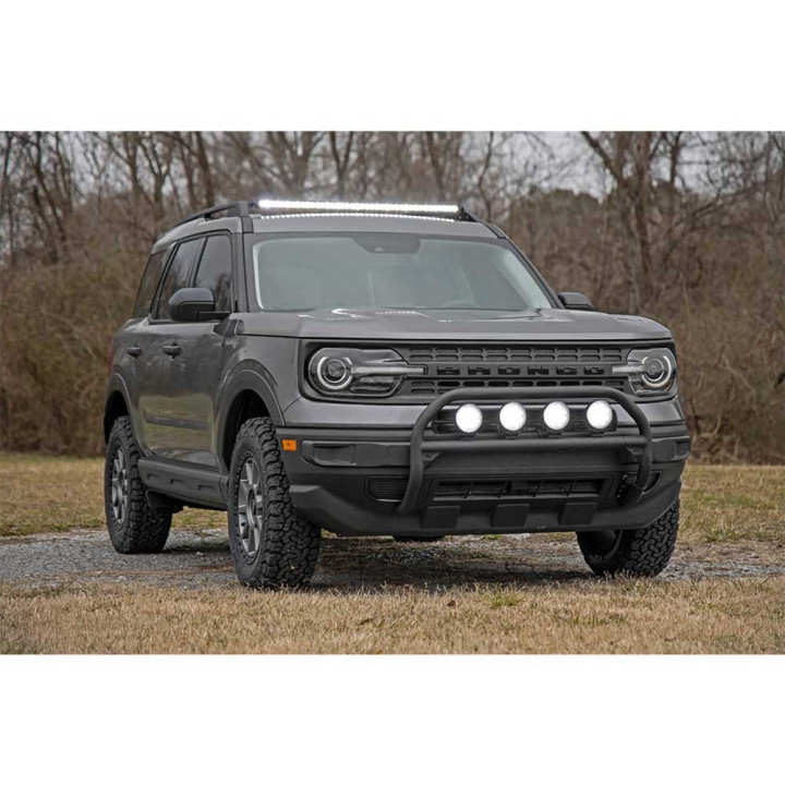 Off-Road Bullbar, Rough Country with LED Lights, Ford Bronco 2021 - Present - EDK.ro