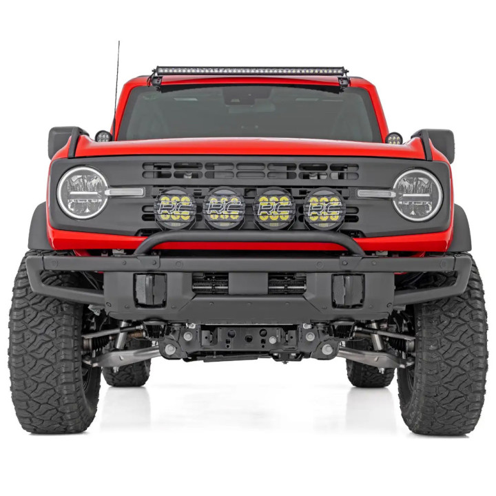 Bullbar Off-Road, Rough Country cu Lumini LED, Ford Bronco Raptor 2021 - Prezent - EDK.ro