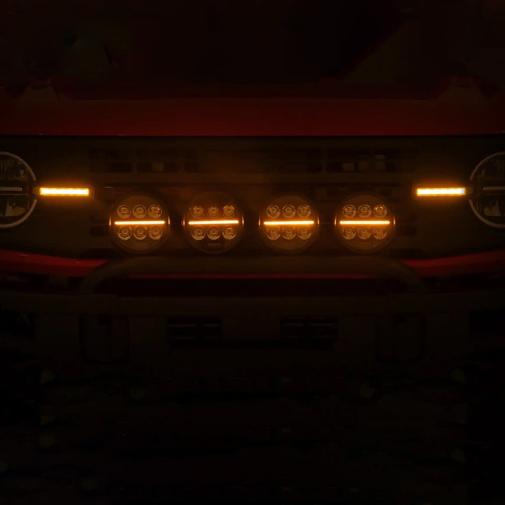 Bullbar Off-Road, Rough Country cu Lumini LED, Ford Bronco Raptor 2021 - Prezent - EDK.ro