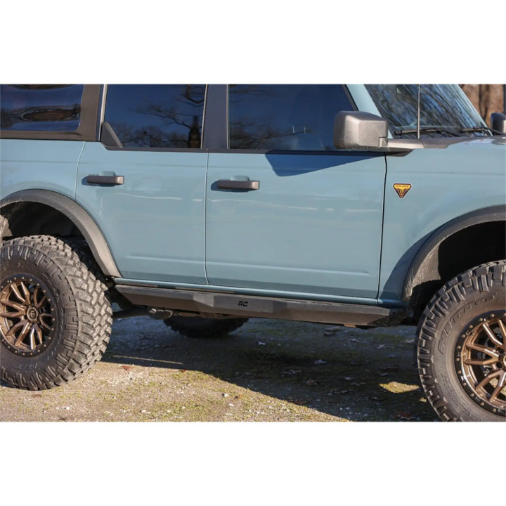 Praguri Laterale, Rough Country Rock Sliders, Ford Bronco Raptor 2021 - Prezent - EDK.ro