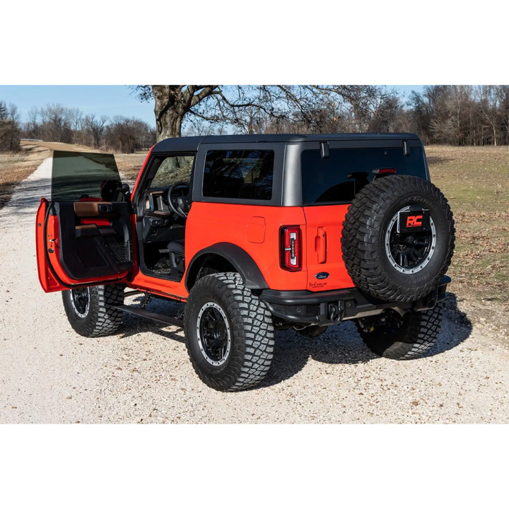 Praguri Laterale Electrice, Rough Country Power Boards, Ford Bronco 2021 - Prezent - EDK.ro