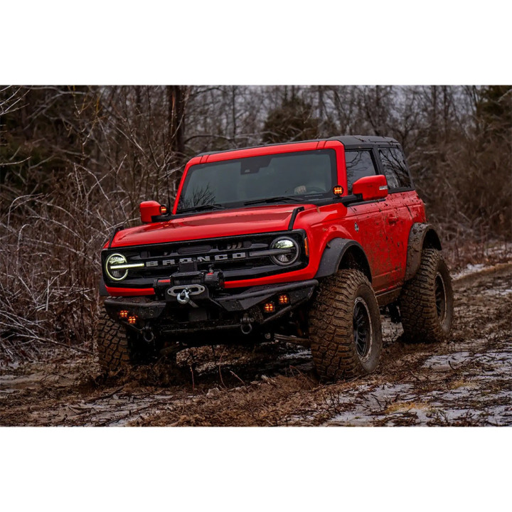 Electric Side Steps, Rough Country Power Boards, Ford Bronco 2021 - Present - EDK.ro