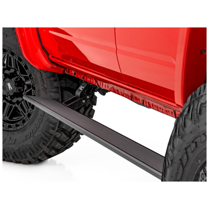 Electric Side Steps, Rough Country HT-Series, Ford Bronco 2021 - Present - EDK.ro