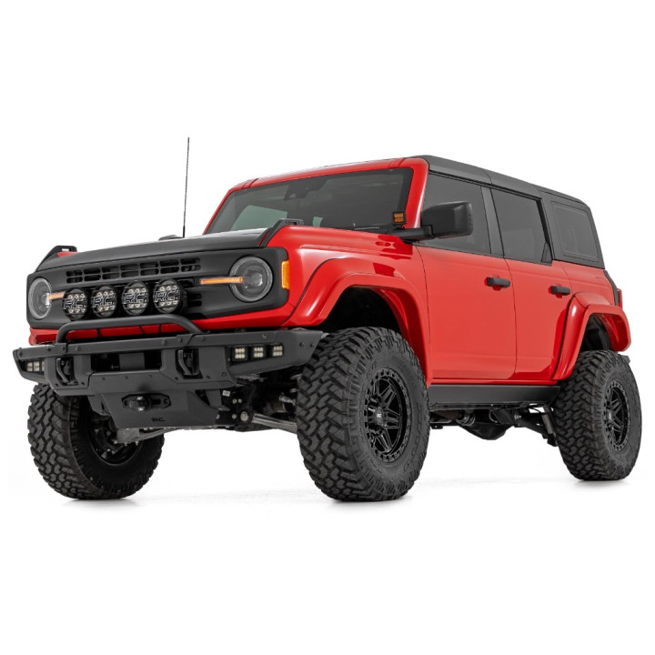 Electric Side Steps, Rough Country HT-Series, Ford Bronco 2021 - Present - EDK.ro