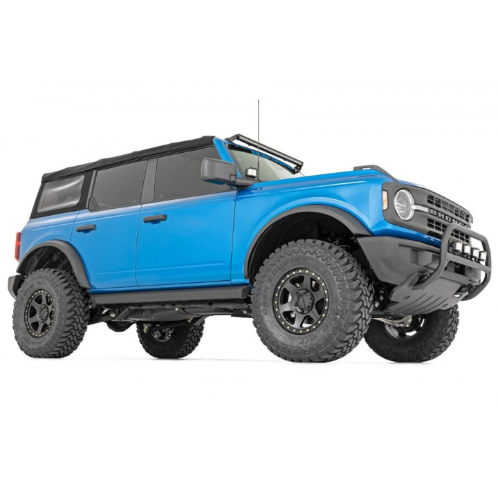 Side Steps, Rough Country SR2, Ford Bronco Raptor 2021 - Present - EDK.ro