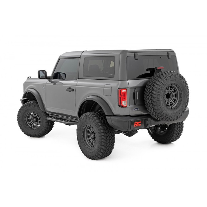 Side Steps, Rough Country OV2, Ford Bronco 2021 - Present - EDK.ro