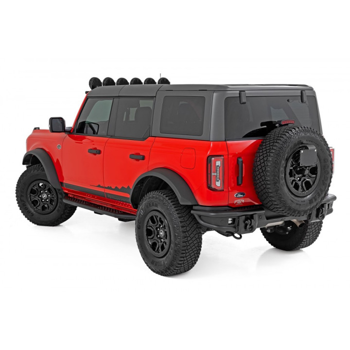 Side Steps, Rough Country OV2, Ford Bronco Raptor 2021 - Present - EDK.ro