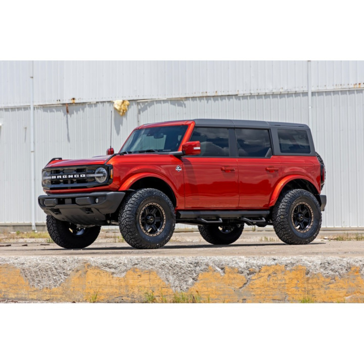 Side Steps, Rough Country SRL2, Ford Bronco Raptor 2021 - Present - EDK.ro