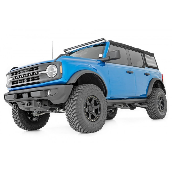 Side Steps, Rough Country SRX2, Ford Bronco Raptor 2021 - Present - EDK.ro