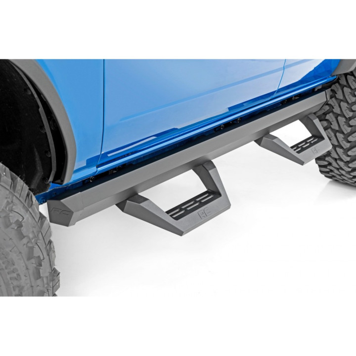Side Steps, Rough Country SRX2, Ford Bronco Raptor 2021 - Present - EDK.ro