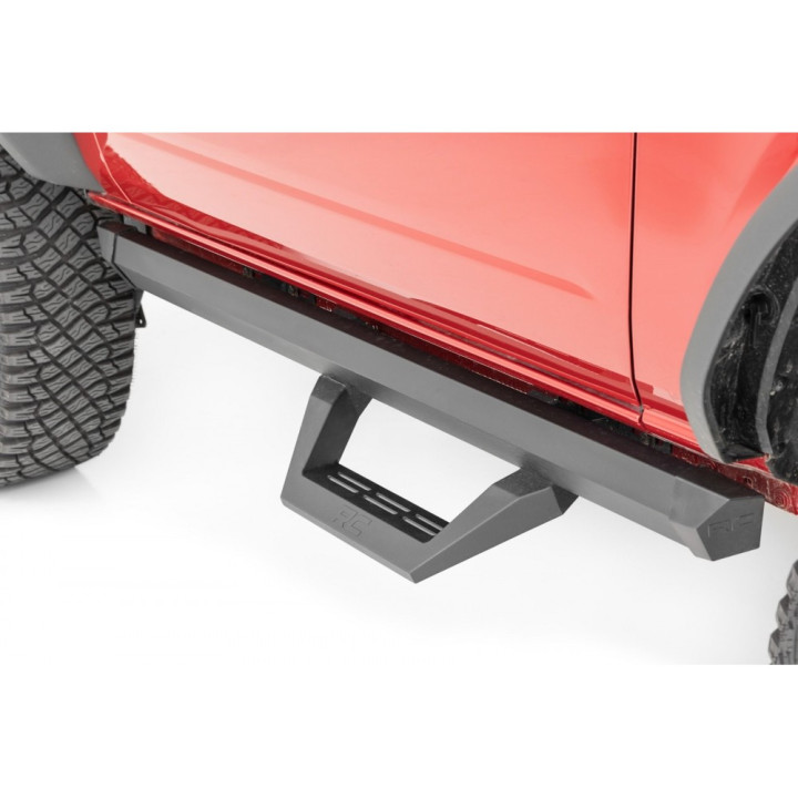 Side Steps, Rough Country SRX2, Ford Bronco 2021 - Present - EDK.ro