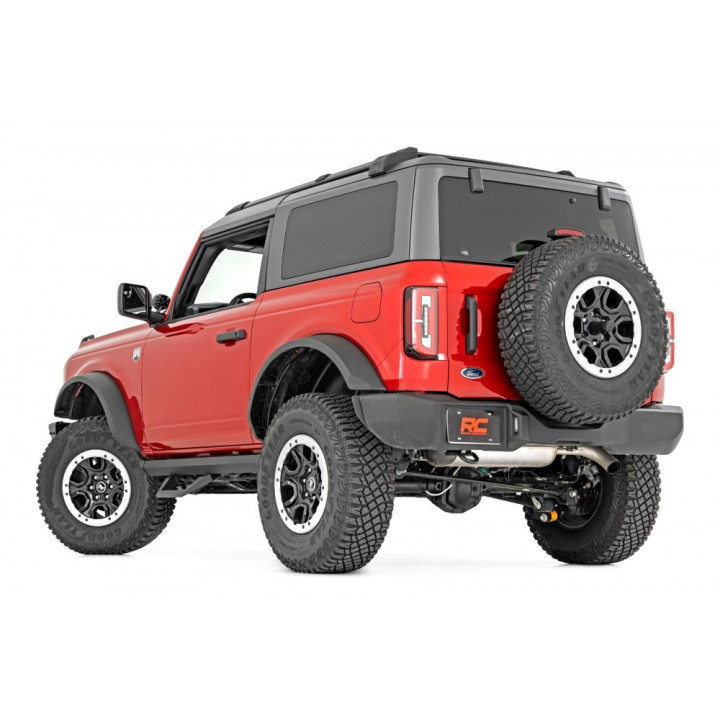 Side Steps, Rough Country SRX2, Ford Bronco 2021 - Present - EDK.ro